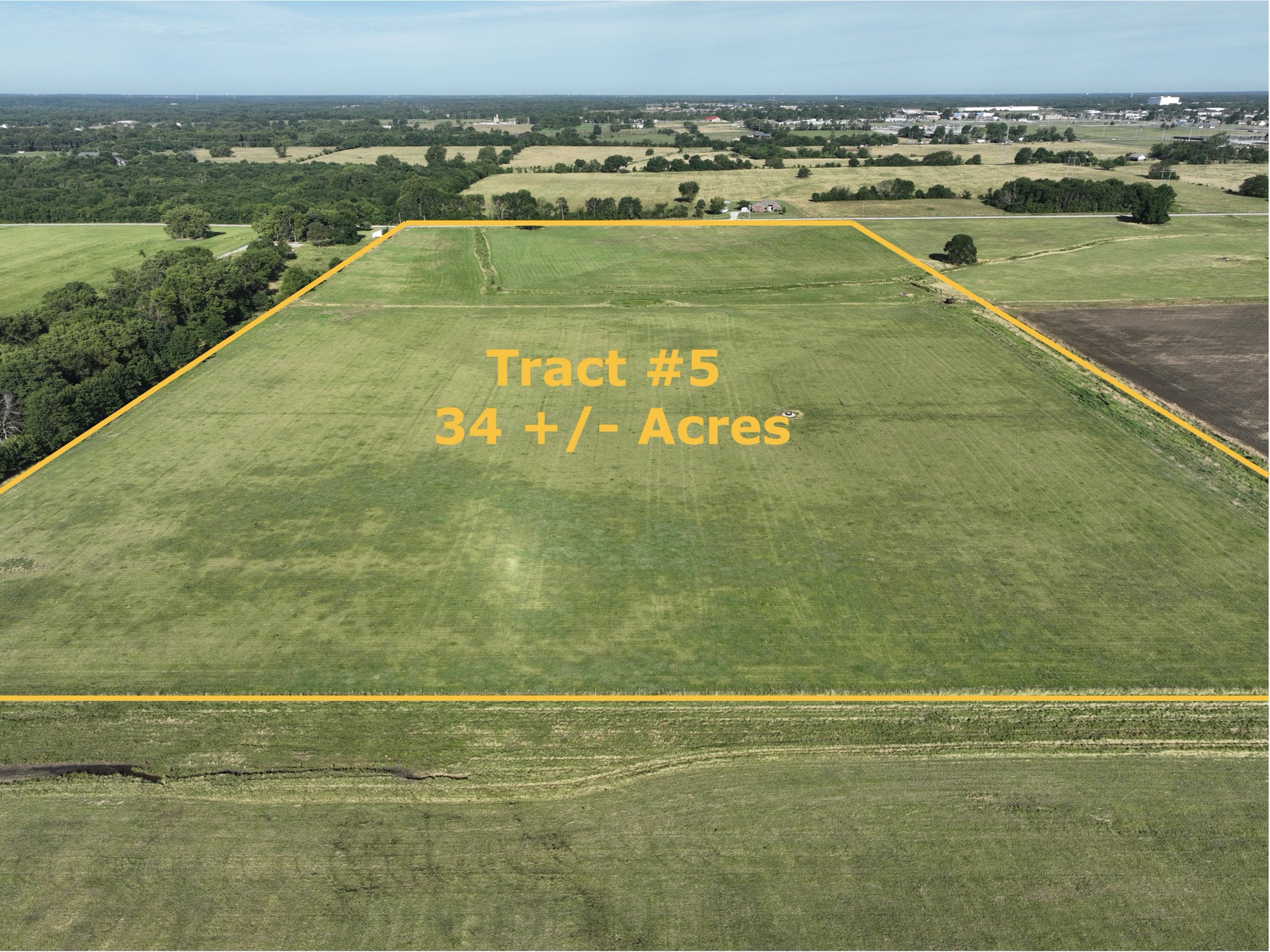 Tract 5 of 7: 34± acres